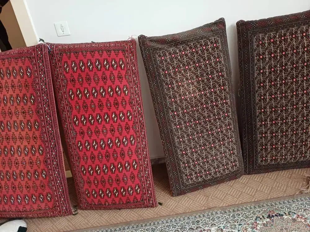 ۴عدد پشتی مخته|پشتی|اصفهان, علی قلی آقا|دیوار