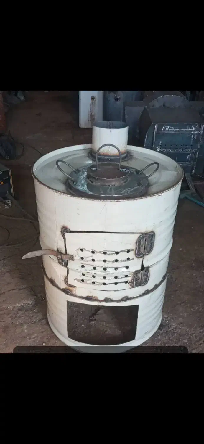 بخاری مخصوص کارگاه|بخاری، هیتر، شومینه|آق قلا, |دیوار