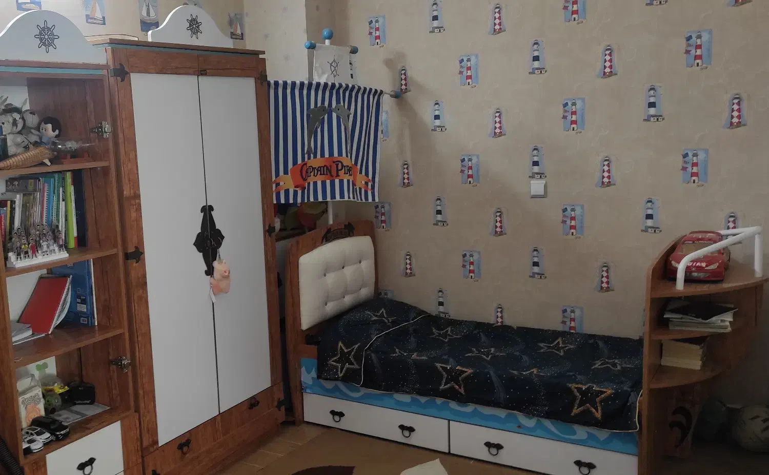 سرویس خواب دو منظوره کودک و نوجوان|تخت و سرویس خواب|زنجان, |دیوار