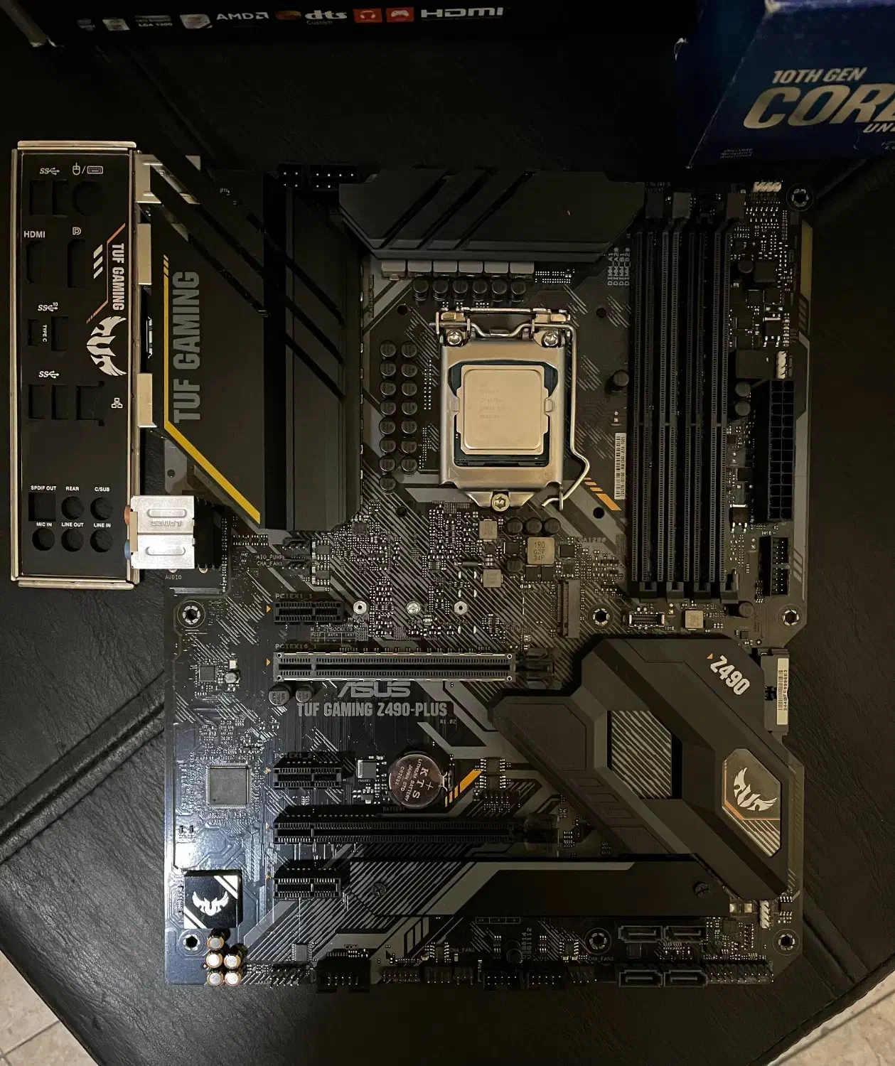 باندل Asus Z490 Tuf - i7 10700Kf|قطعات و لوازم جانبی رایانه|تهران, امام حسین|دیوار