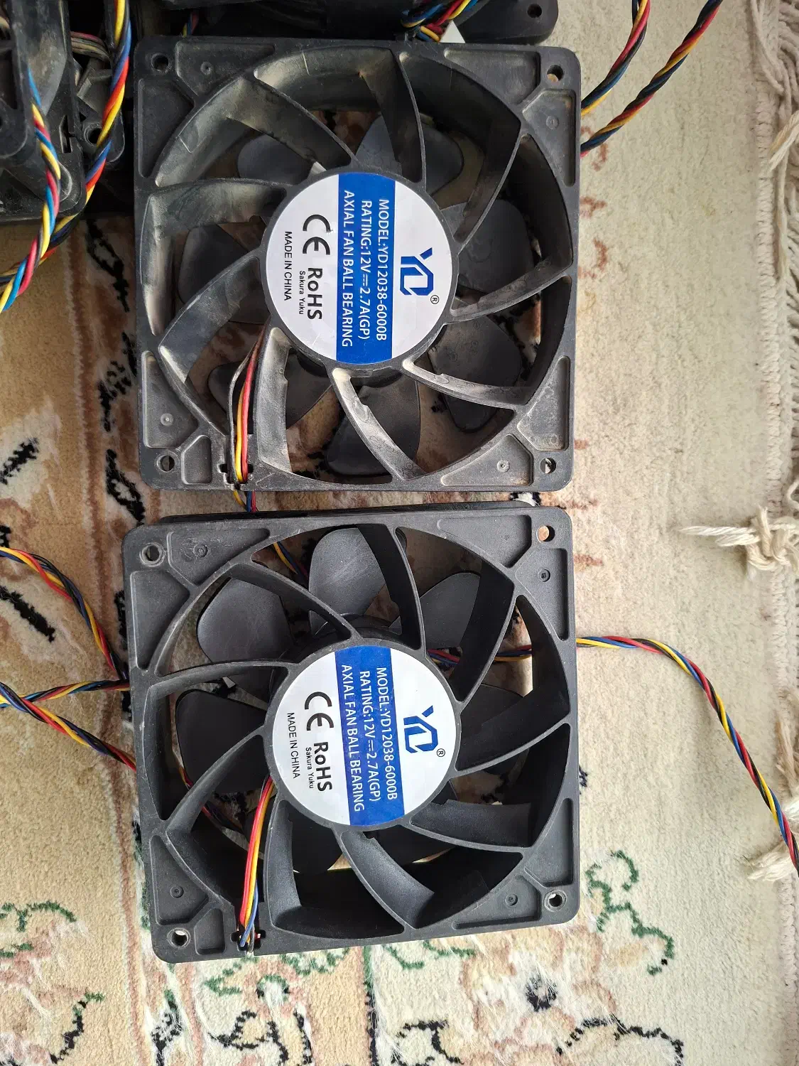 فن سایز ۱۲ ماینر|قطعات و لوازم جانبی رایانه|اصفهان, دشتستان|دیوار