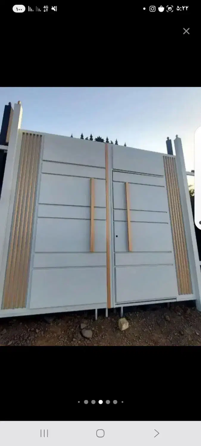 تولیدی درب های باغی ، حیاطی  سه لنگه نفرو ،گاراژی|مصالح و تجهیزات ساختمان|شهریار, شهرک مصطفی خمینی|دیوار