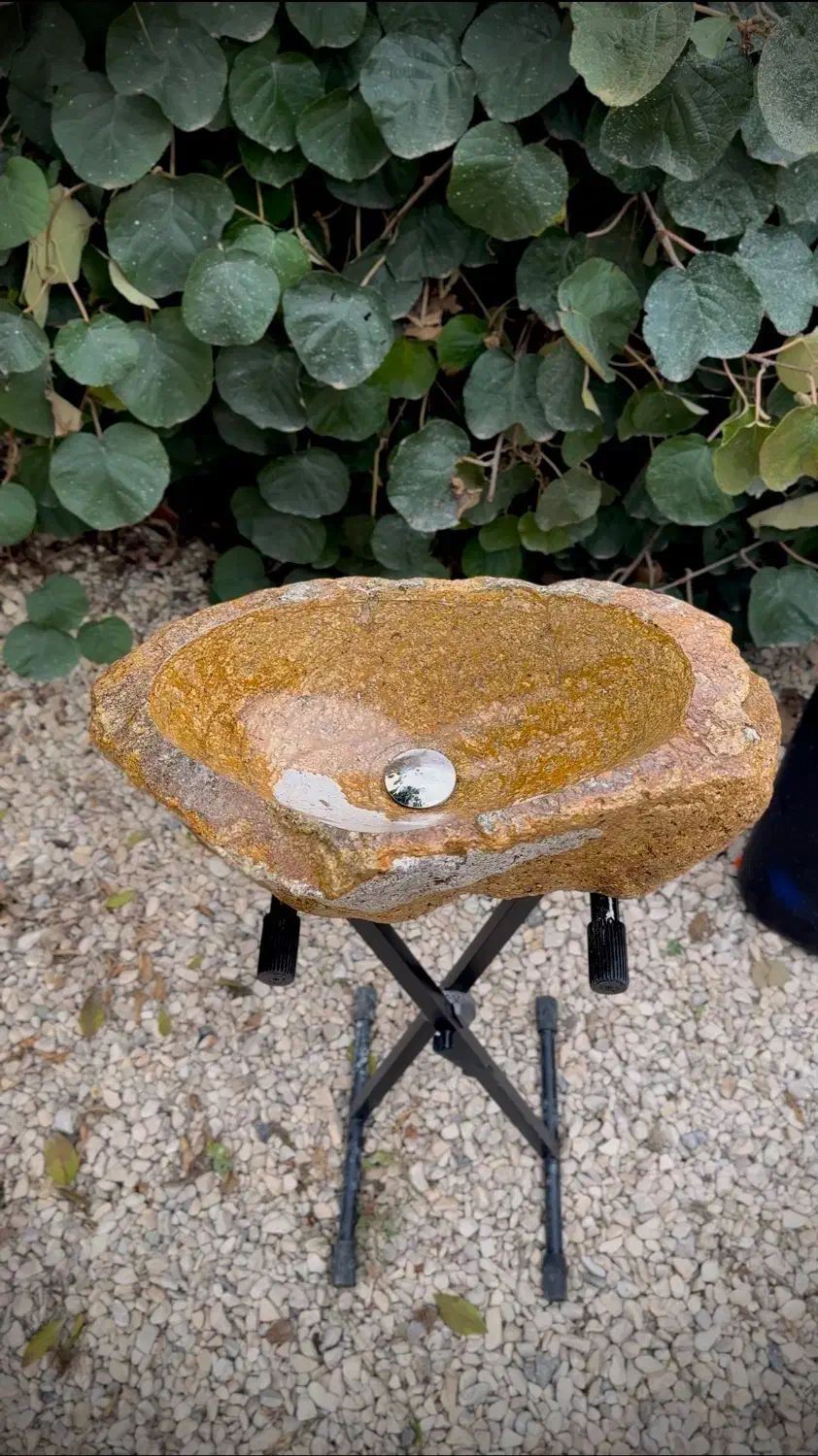 سنگ روشویی طبیعی|لوازم سرویس بهداشتی|قائمشهر, |دیوار