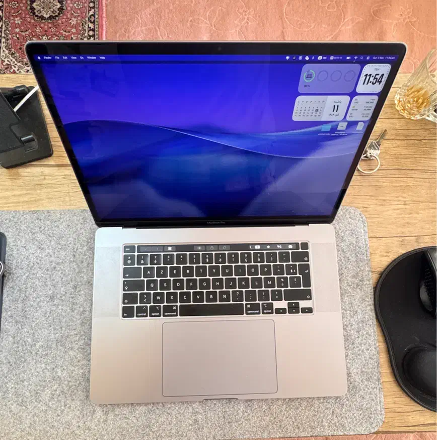 مک بوک پرو ۲۰۱۹ ۱۶ اینچ تاچ بار دار ۹ هسته ای|رایانه همراه|تبریز, |دیوار