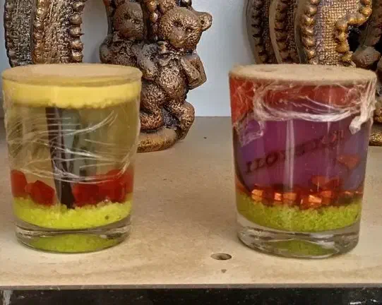 شمع تزئینی|صنایع دستی و سایر لوازم تزئینی|شیراز, کفترک|دیوار