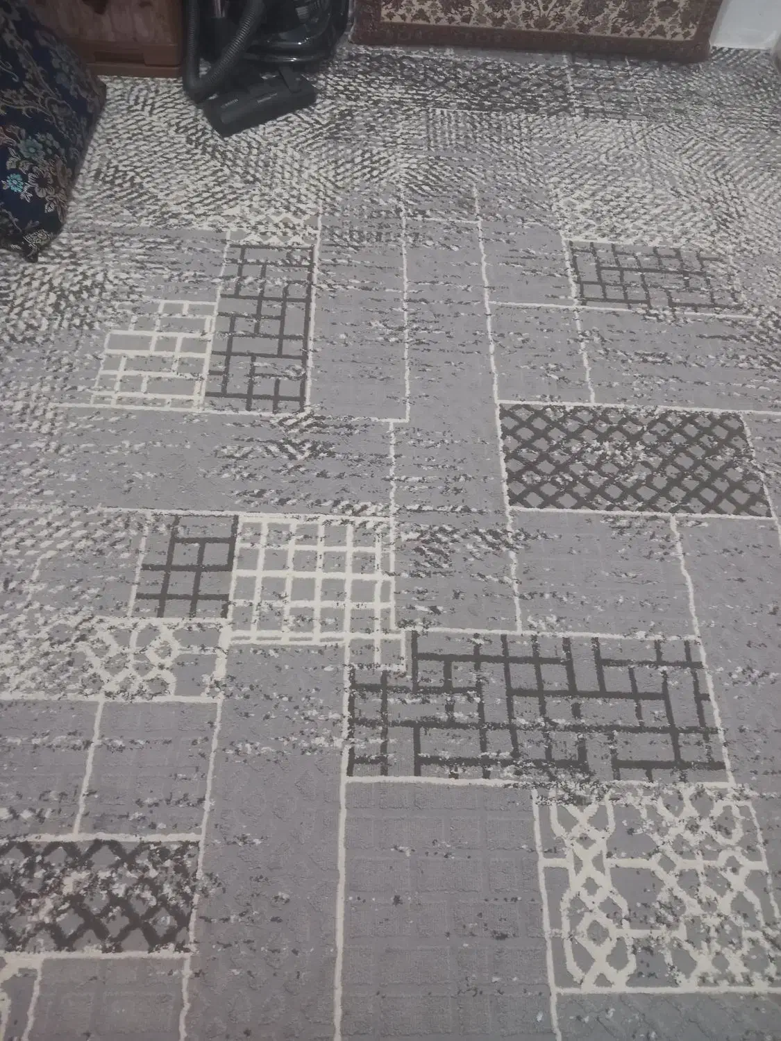 گلیم فرش ۶ متری ویک کناره یک متر در ۵متر|گلیم، جاجیم، گبه|مشهد, طبرسی شمالی|دیوار