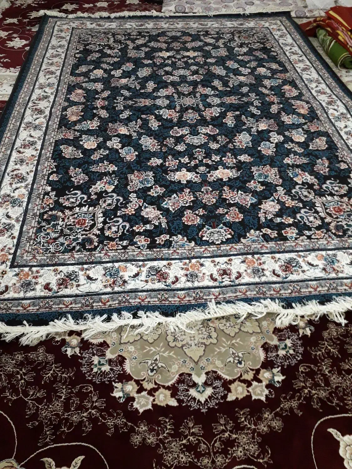 یک جفت فرش،۹متری|فرش|مشهد, شهید معقول|دیوار