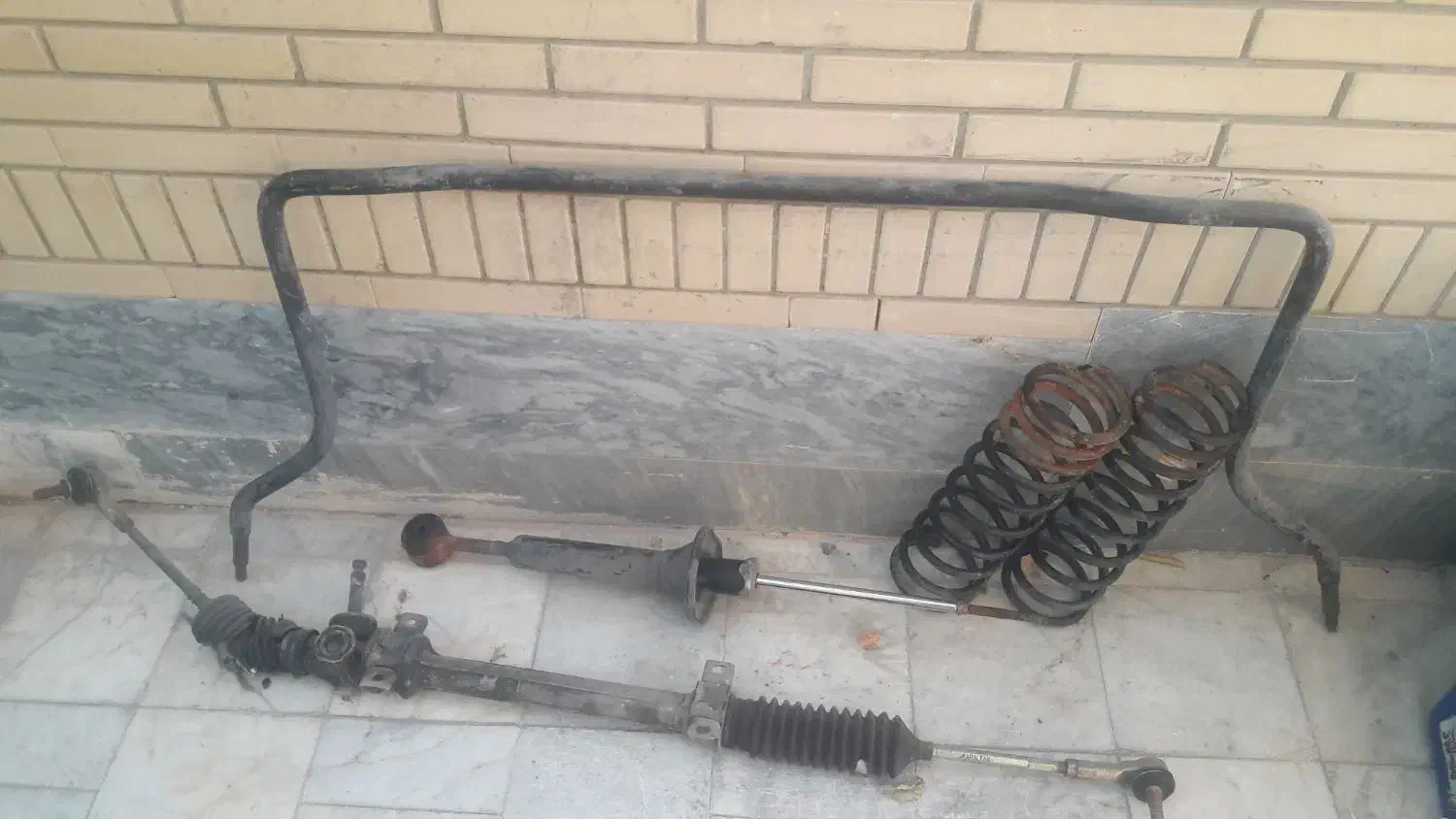 باربند، جعبه فرمان، میل تعادل، فنر لول و کمک پراید|قطعات یدکی و لوازم جانبی|شیراز, شهرک پرواز|دیوار