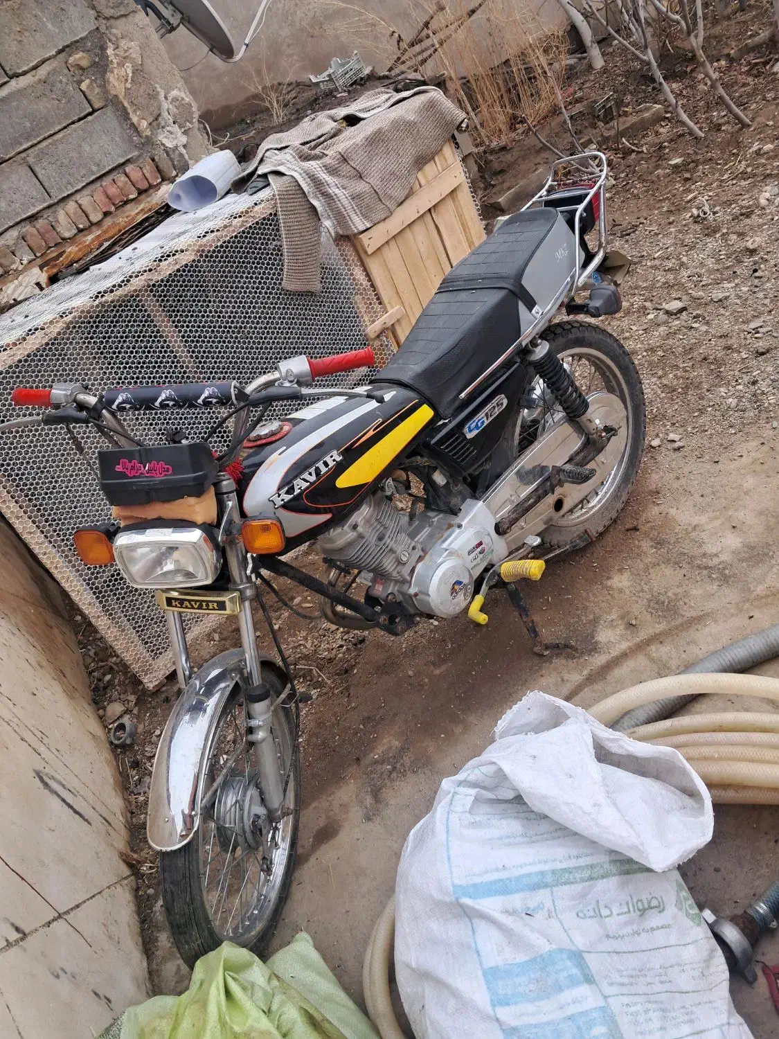 موتور هوندا ۱۲۵|موتورسیکلت|فیروزآباد (آذربایجان), |دیوار