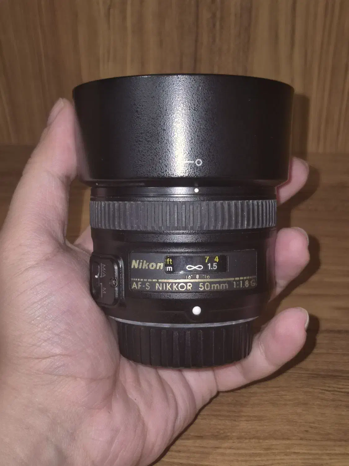 لنز نیکون Nikon AF-S NIKKOR 50mm f/1.8G Lens|دوربین عکاسی و فیلم‌برداری|گرگان, |دیوار