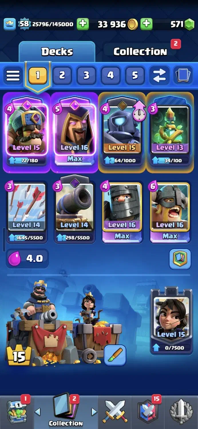 اکانت کلش رویال کاپ 10000|کنسول، بازی ویدئویی و آنلاین|اردبیل, |دیوار