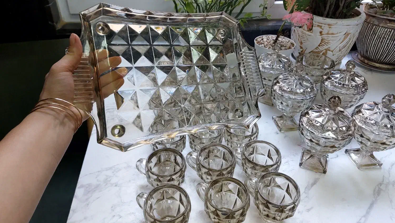 چایخوری شامپاینی|ظروف سرو و پذیرایی|هشتگرد, شهرک کوثر|دیوار