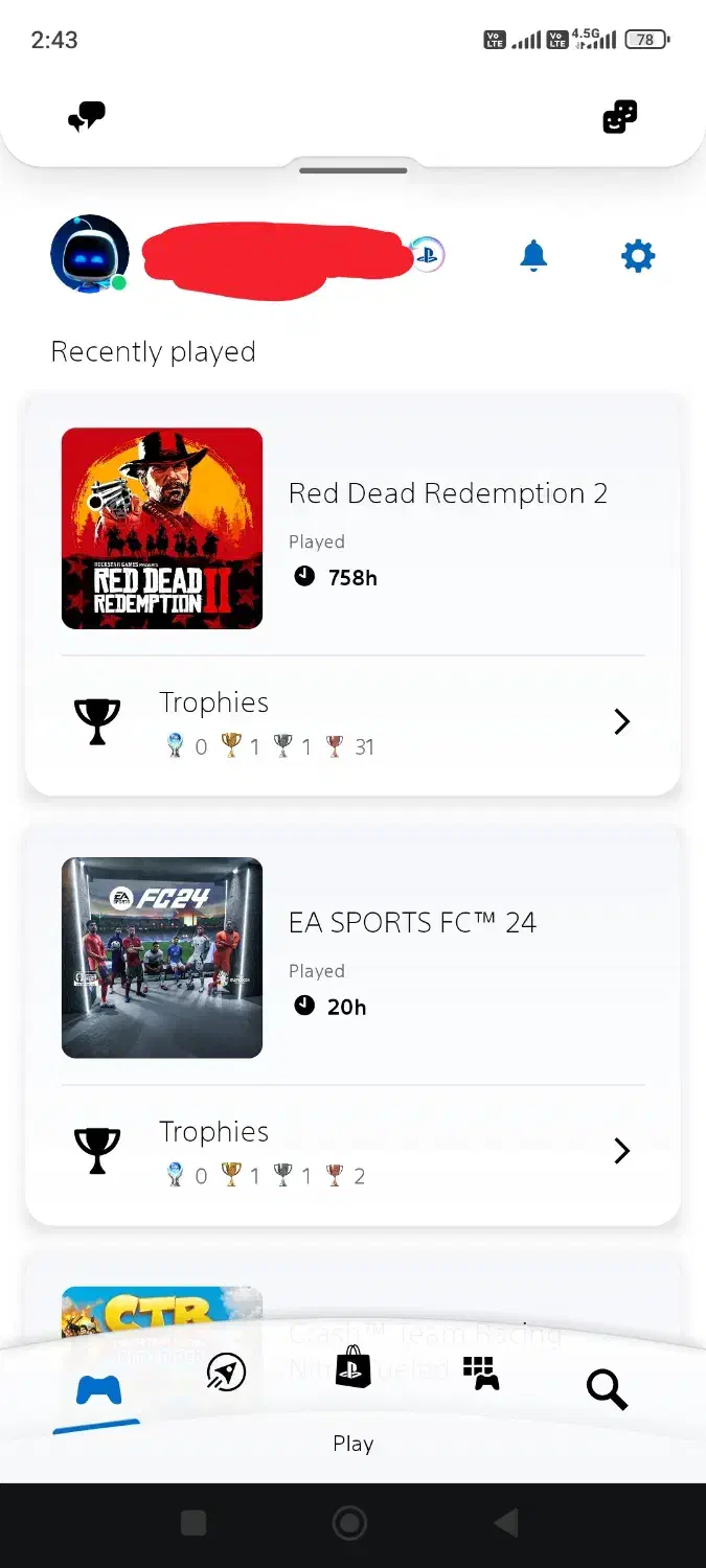 فروش اکانت پلی استیشن|کنسول، بازی ویدئویی و آنلاین|اسلامشهر, شهرک توحید|دیوار