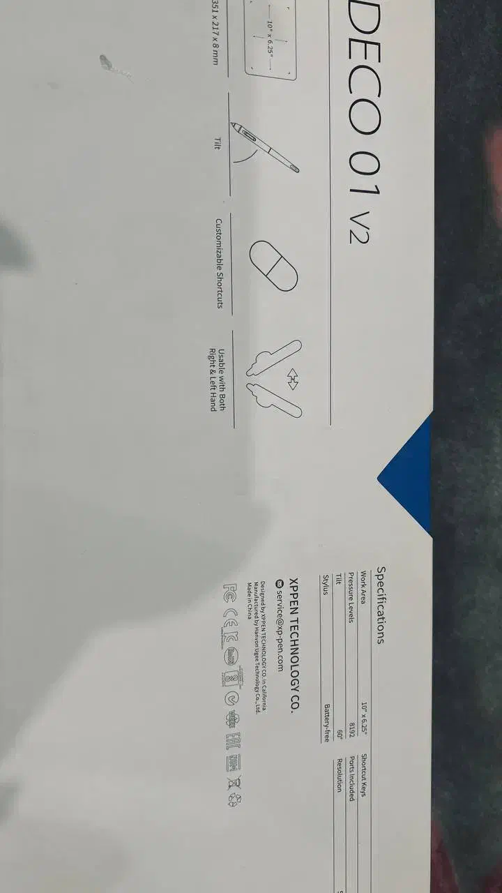 XP-pen deco 01 v2|قطعات و لوازم جانبی رایانه|کرج, عظیمیه|دیوار