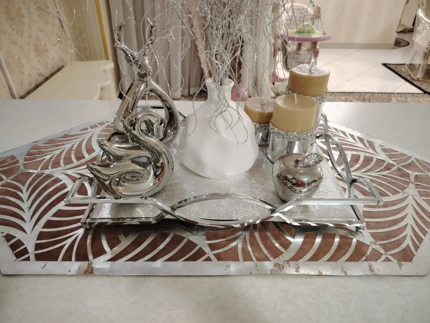 سینی آینه ای|صنایع دستی و سایر لوازم تزئینی|ری, جوانمرد قصاب|دیوار