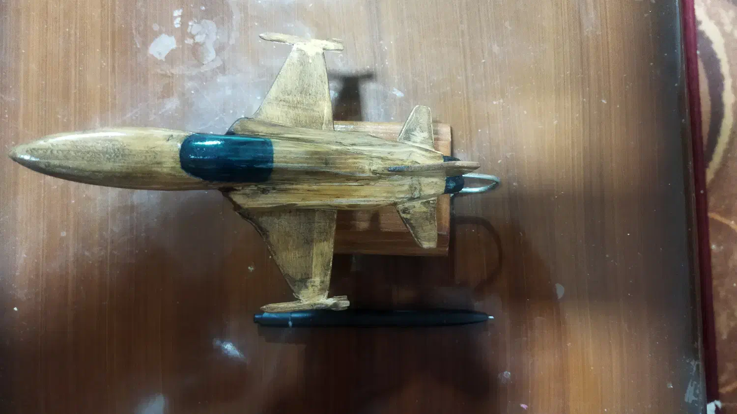 ماکت چوبی هواپیما|مجسمه، تندیس، ماکت|طبس, |دیوار