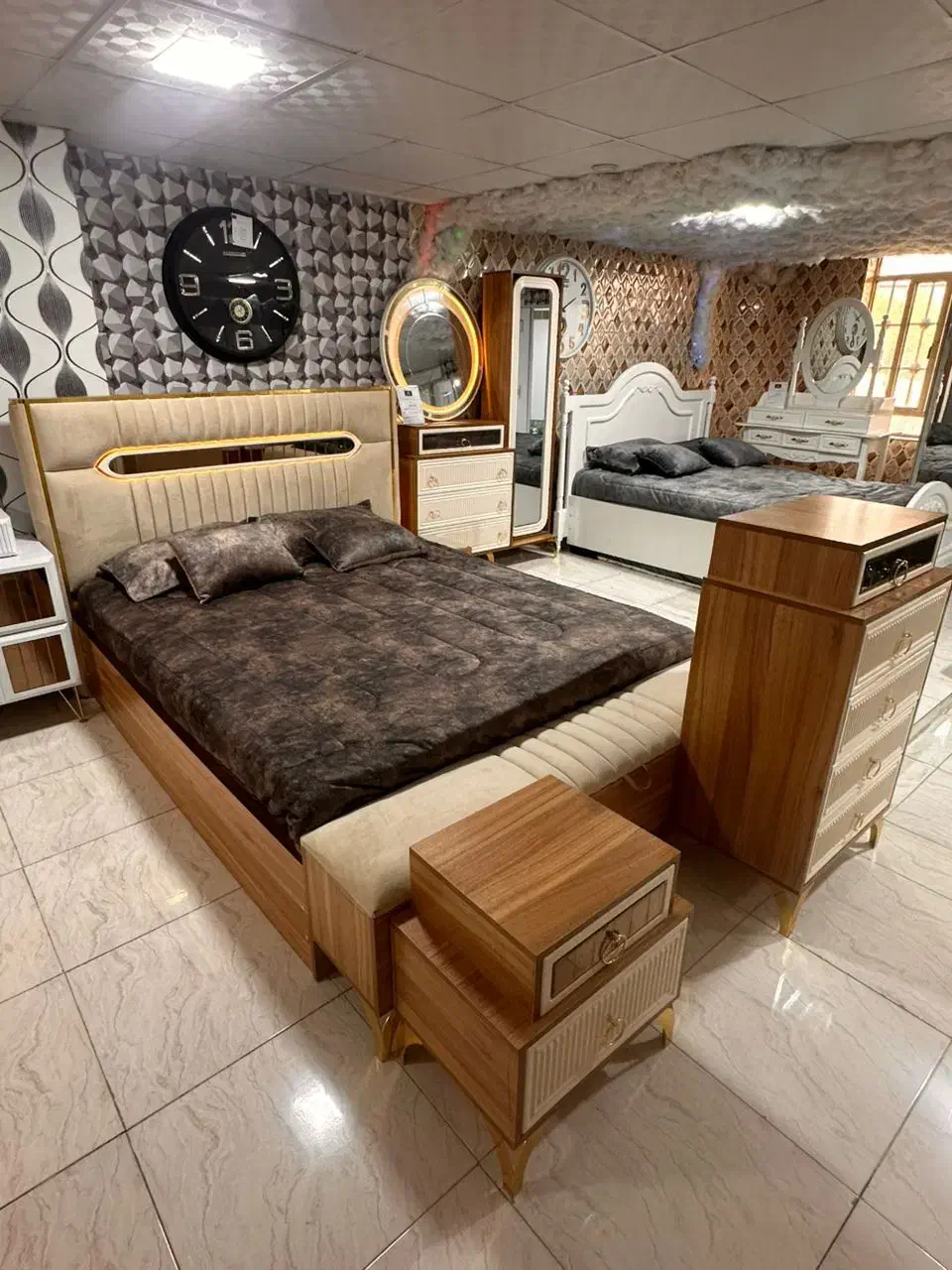 سرویس خواب نارمک ترند سال1404 مجموعه زرکالا|تخت و سرویس خواب|یاسوج, |دیوار