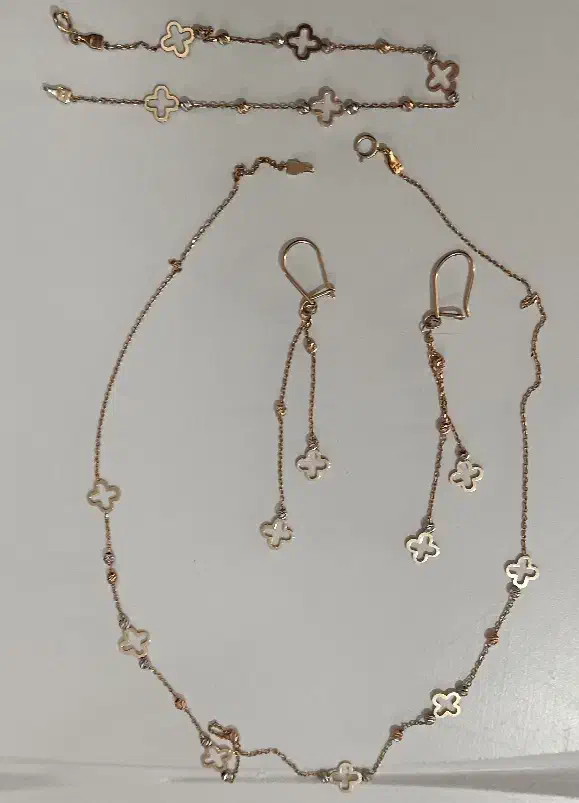 سرویس طلا ظریف مستعمل|جواهرات|بیرجند, |دیوار