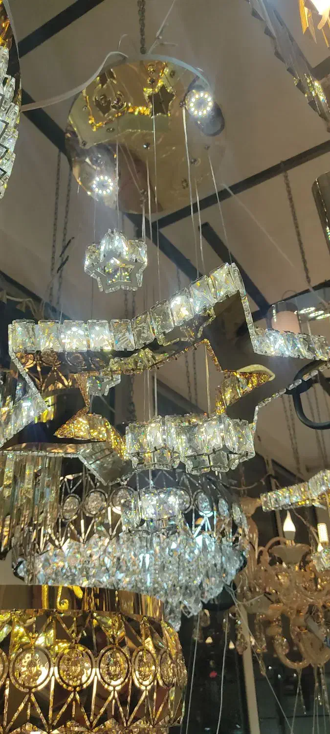 لوستر های ال ای دی جدید سه حالته زیر قیمت|لوستر و چراغ آویز|اهر, |دیوار