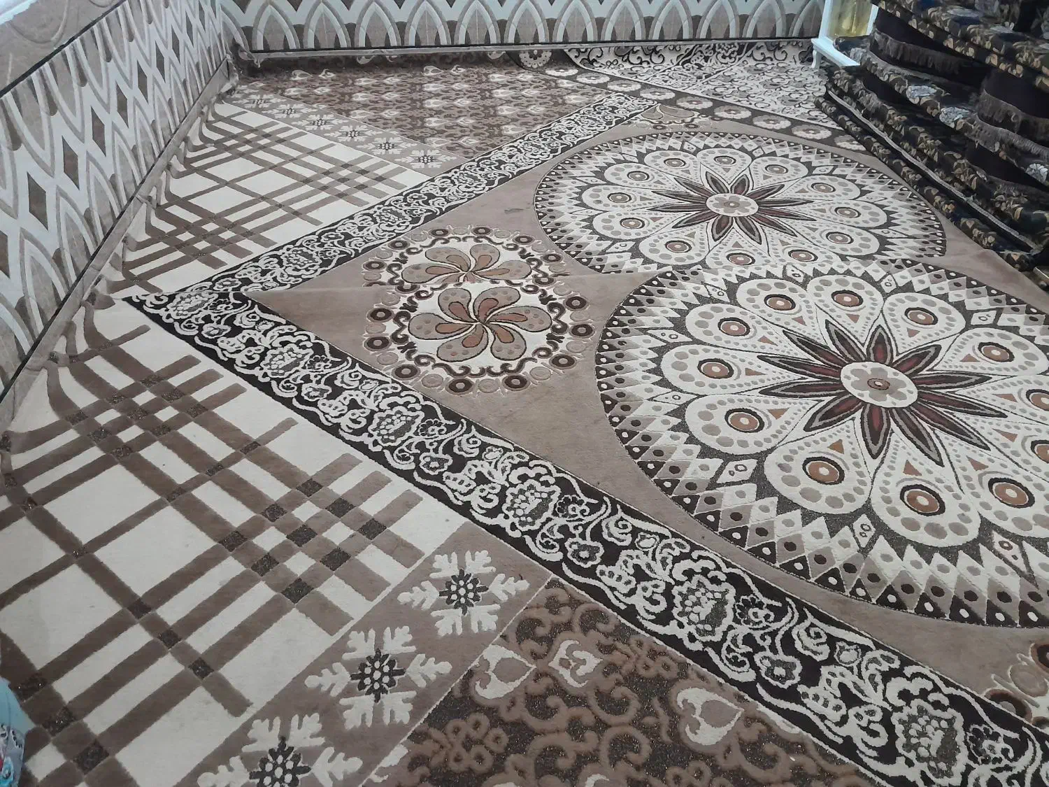 فرش|فرش|کارون, |دیوار