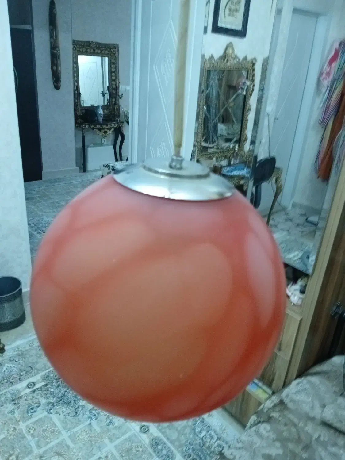 لوستر قدیمی و زیبا|لوستر و چراغ آویز|فردوسیه, |دیوار