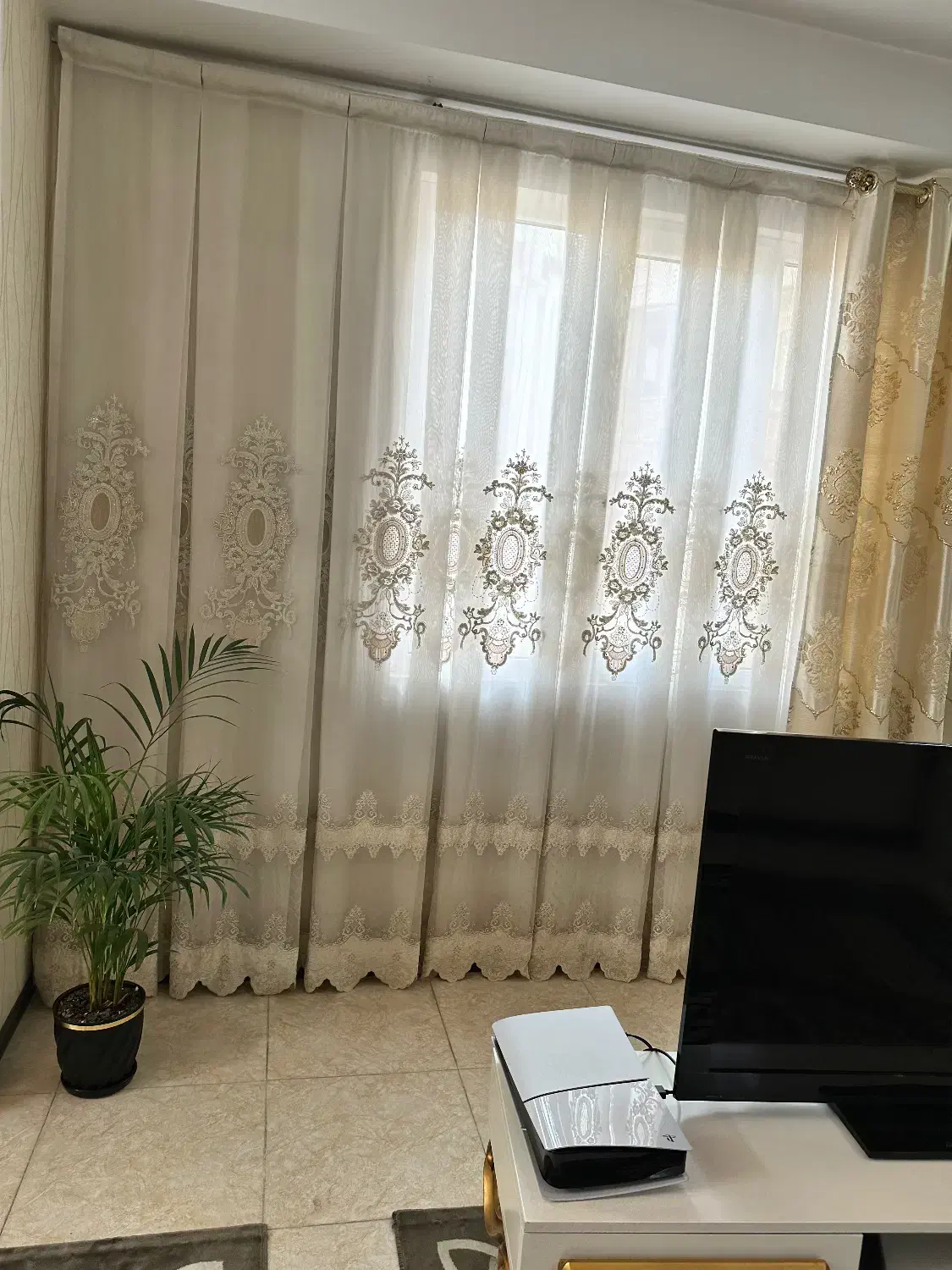پرده پذیرایی ترک برا|پرده، رانر، رومیزی|تهران, شهرک خرازی|دیوار
