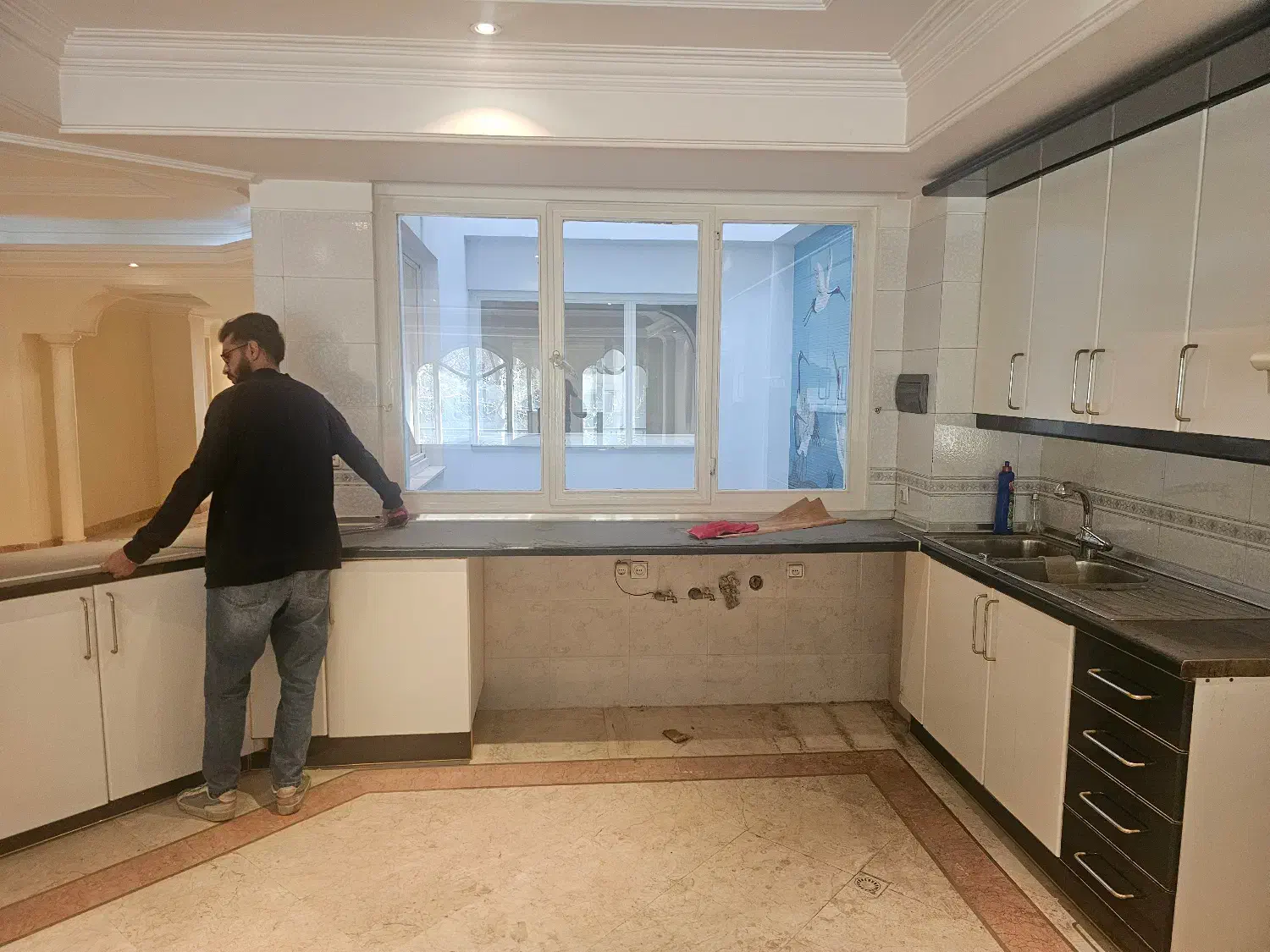 کابینت ۱۵ متر زمینی و ۷ متر هوایی فوق العاده تمیز|مصالح و تجهیزات ساختمان|تهران, زعفرانیه|دیوار