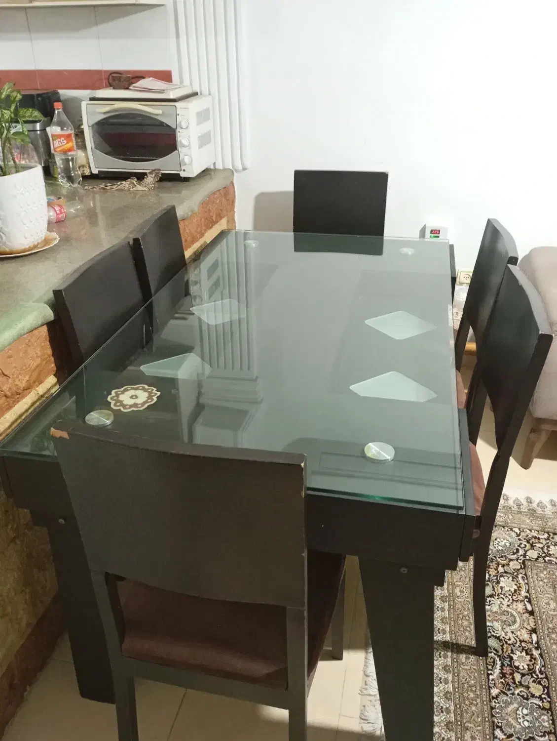 میز ناهار خوری ۶ نفره|میز و صندلی غذاخوری|نوشهر, |دیوار