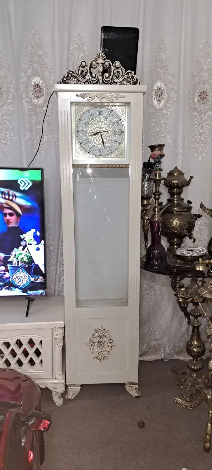 ساعت ایستاده در حدنو(چوبی)|مبلمان خانگی و میز عسلی|همدان, |دیوار