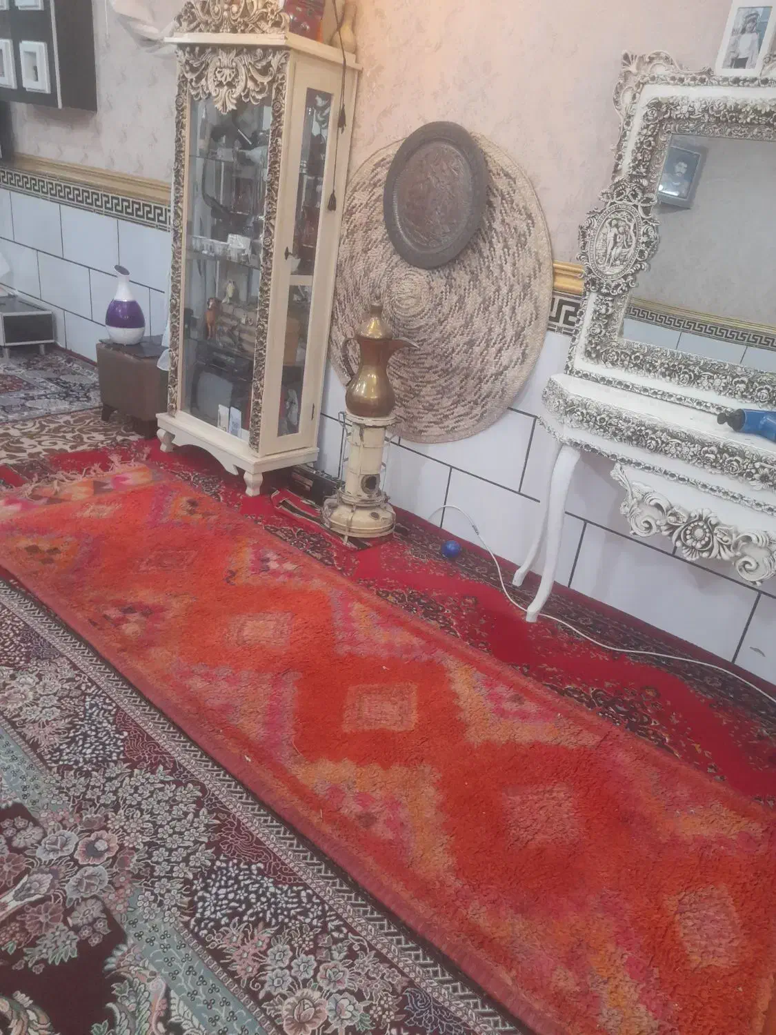 فرش دست بافت عربی قدیم|فرش|اهواز, کیان اباد|دیوار