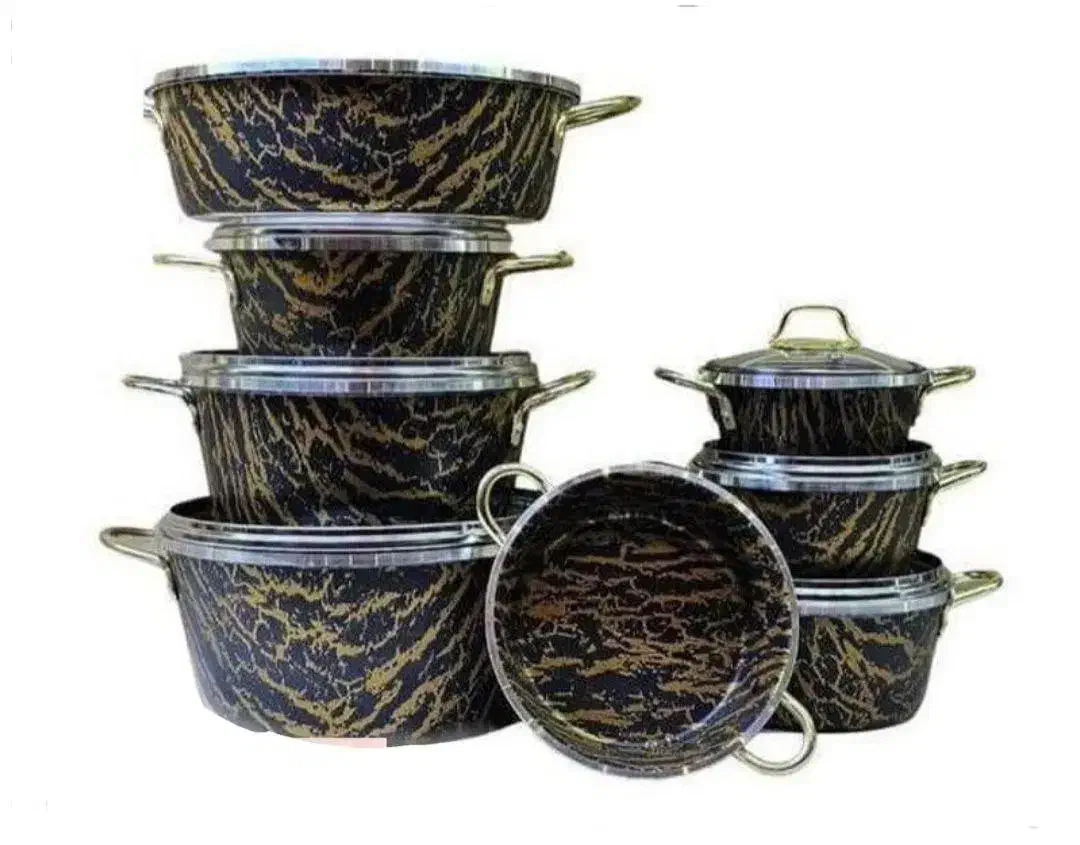 سرویس قابلمه ۱۴ پارچه|ظروف پخت‌وپز|ساری, |دیوار