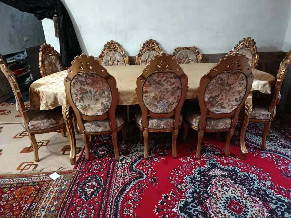 میز نهارخوری|میز و صندلی غذاخوری|کازرون, |دیوار