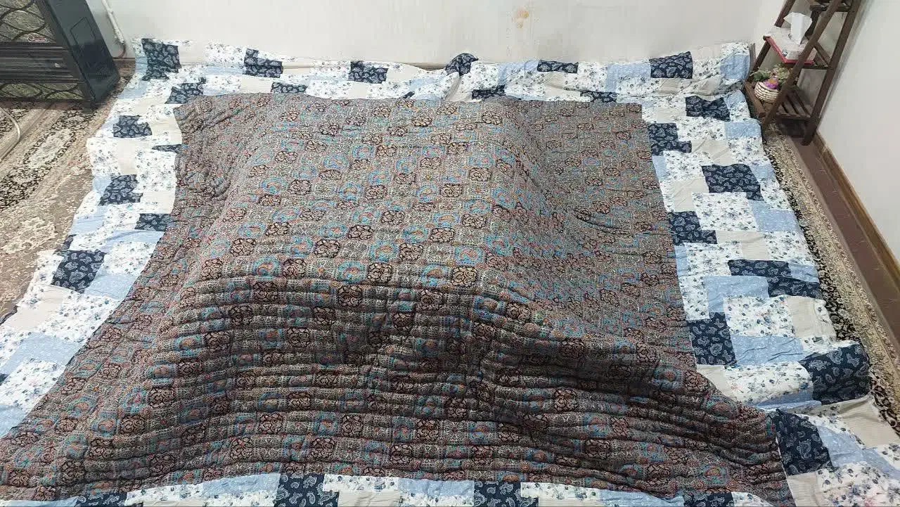 لحاف کرسی سفارشی دوز با تخفیف|رختخواب، بالش، پتو|قم, لسانی|دیوار