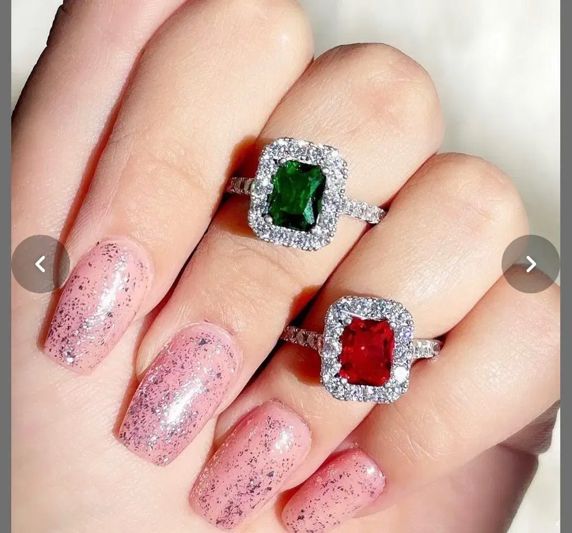 انگشتر جواهر تمام نقره مدل امرالدکات رنگی رنگی|بدلیجات|تبریز, |دیوار