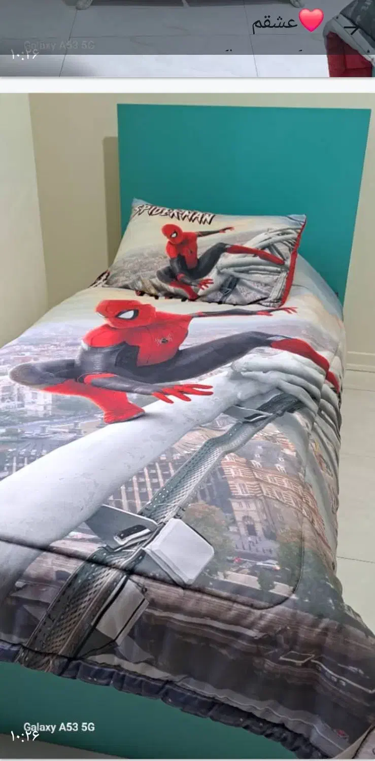 تخت وکمد نوجوان|تخت و سرویس خواب|فردیس, فرامرزیه|دیوار