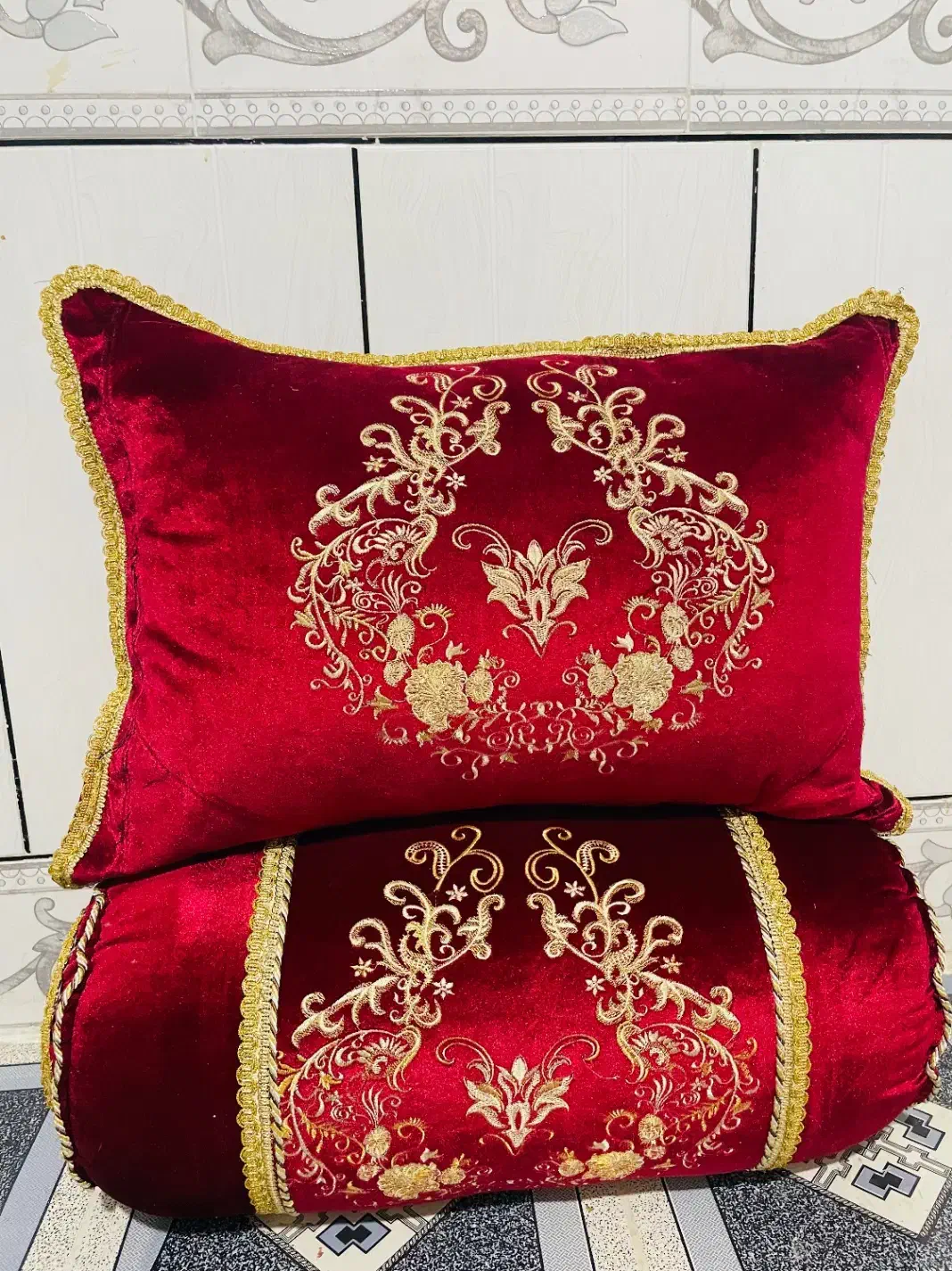 ۱۲عذذ بالشت و پشتی نو نو تازه دوخته شدن فقط هشت|پشتی|یاسوج, |دیوار