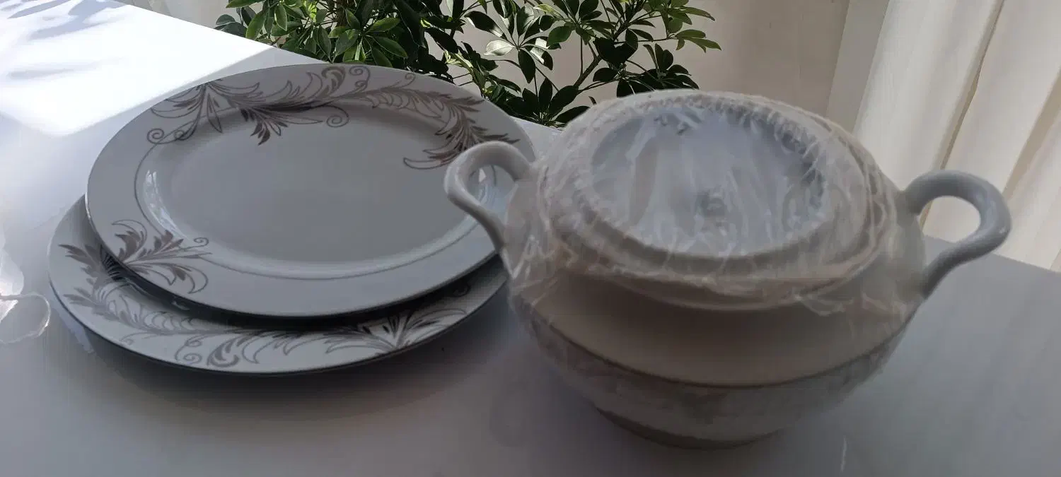 ظروف چینی نازلی|ظروف سرو و پذیرایی|خسروشاه, |دیوار
