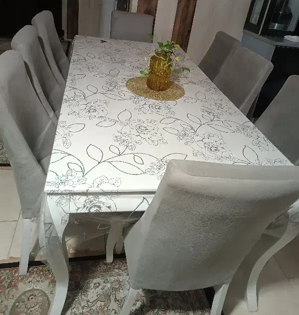 ناهارخوری هشت نفره|میز و صندلی غذاخوری|زاهدان, |دیوار