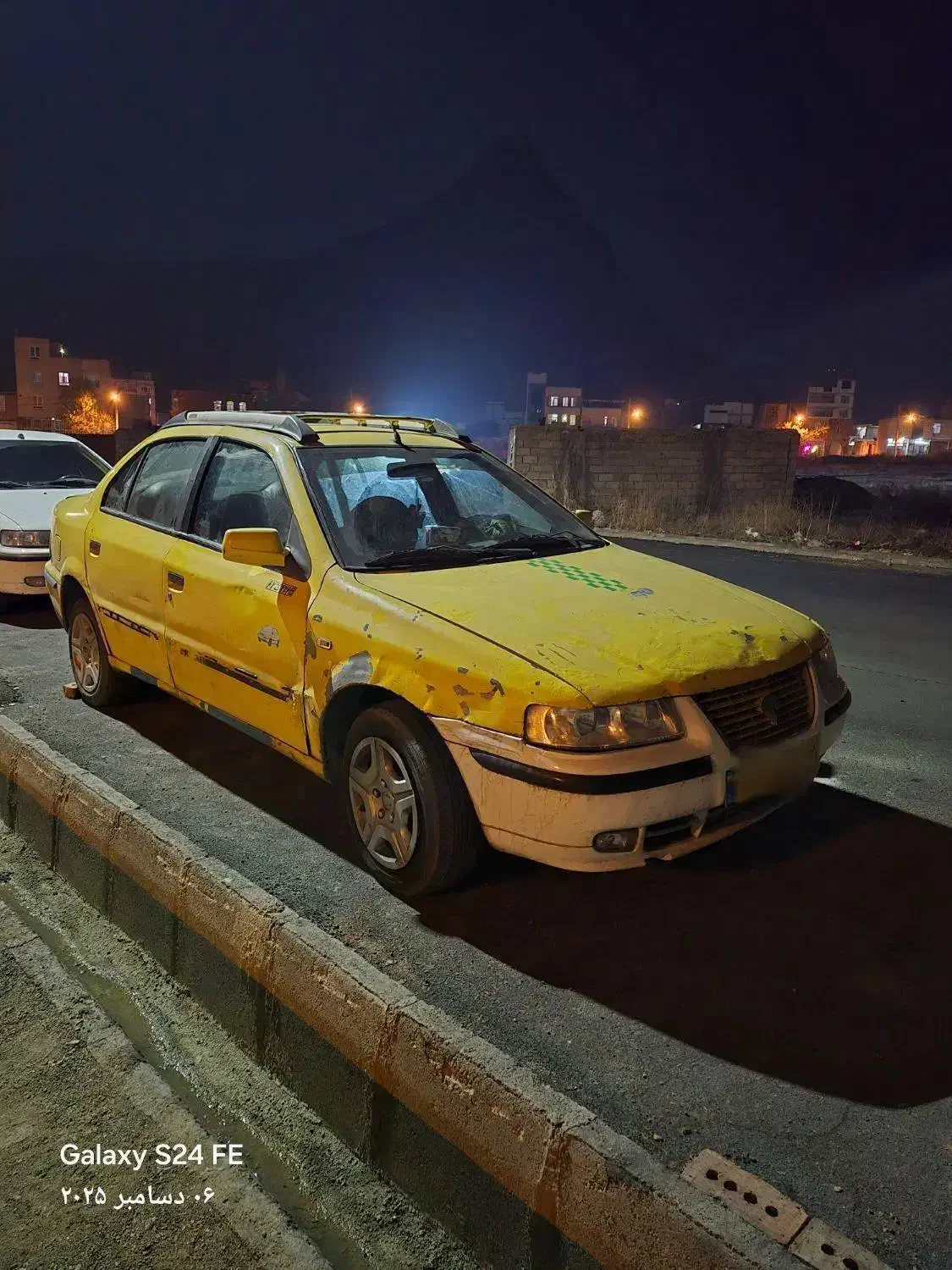 سمند تاکسی با نوار زرد|خودرو سواری و وانت|ماکو, |دیوار