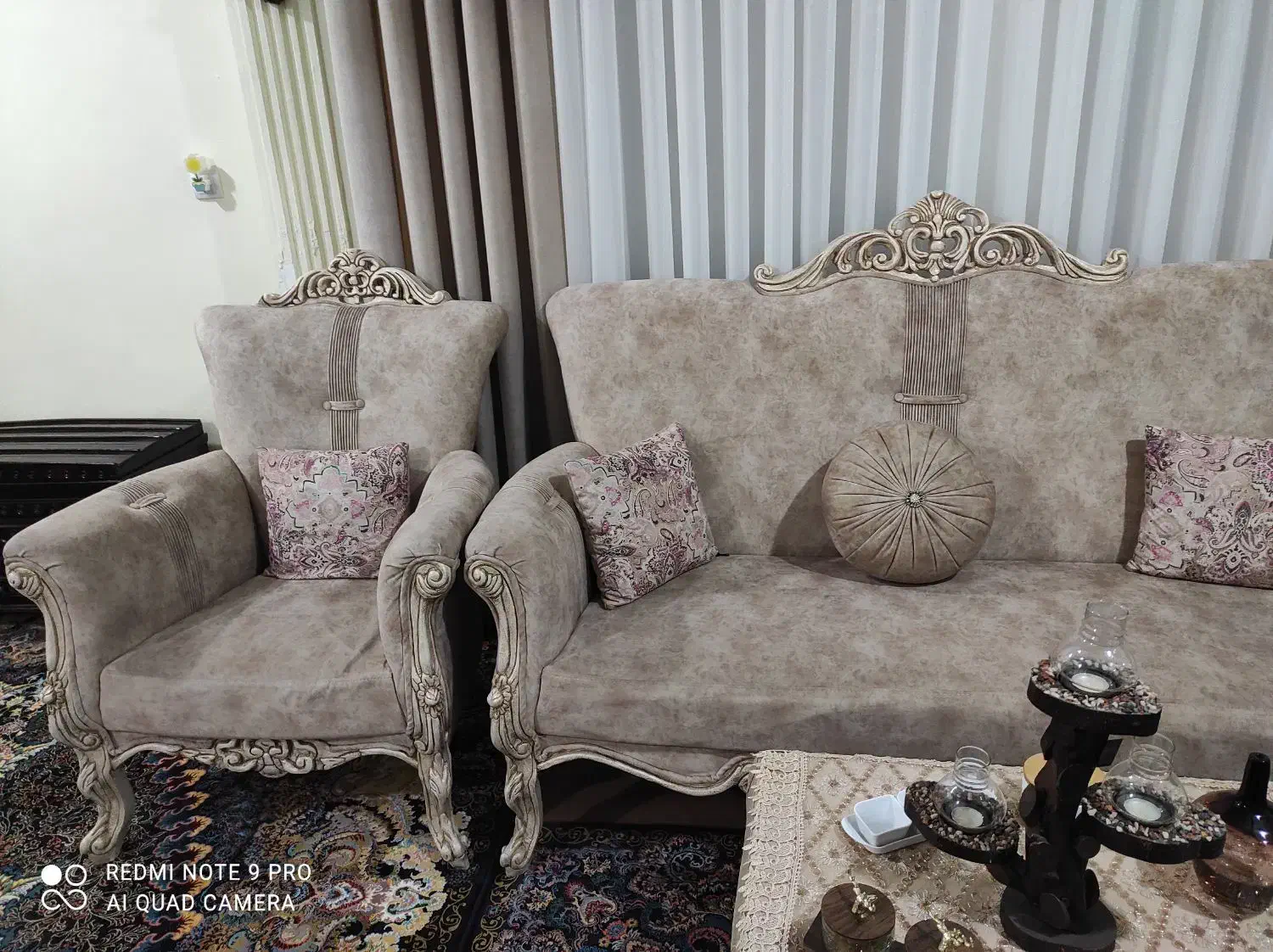 مبل در حد نو|مبلمان خانگی و میز عسلی|جلین, |دیوار