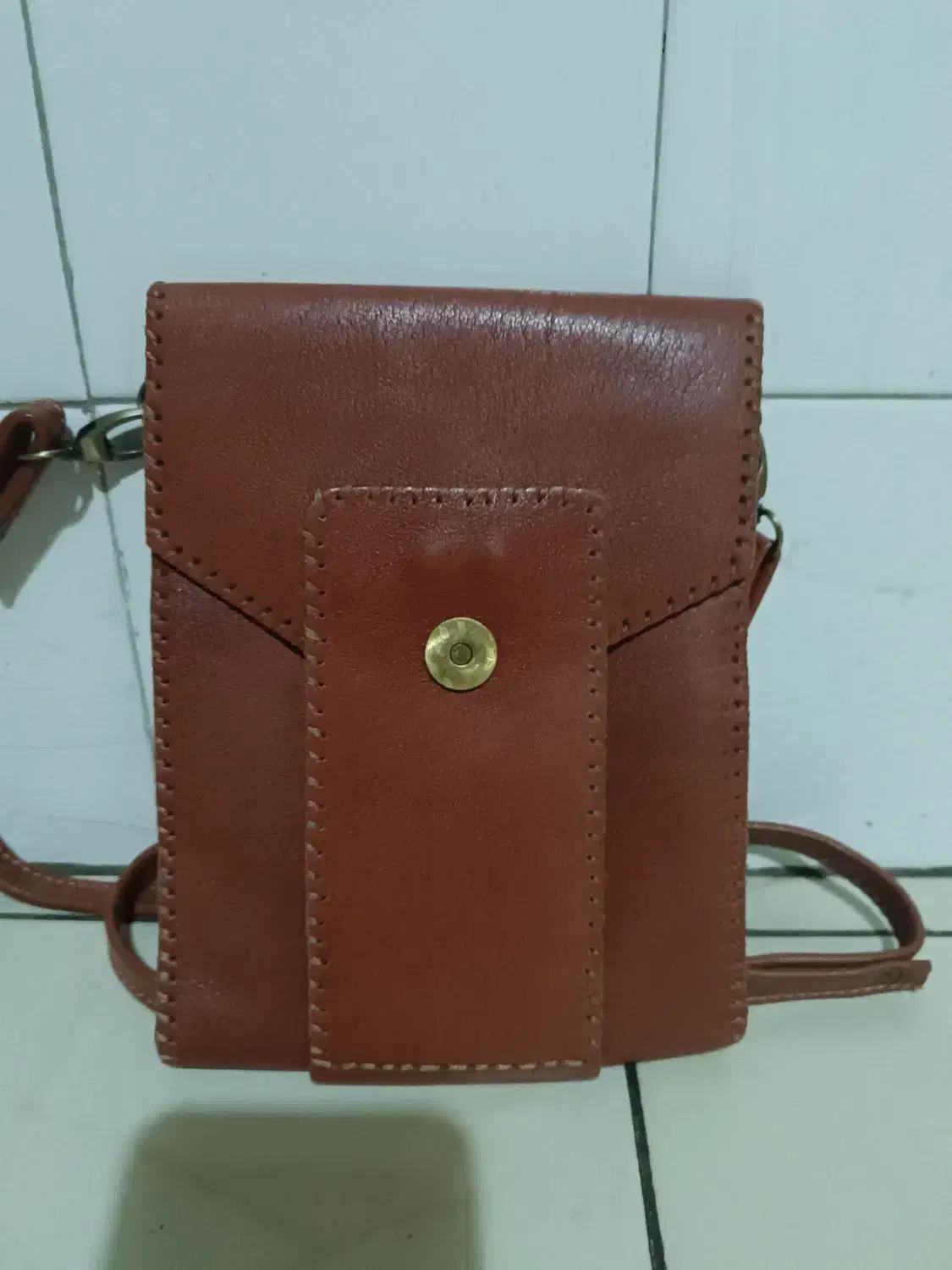 کیف دوشی شخصی چرم طبیعی اصل.|کیف، کفش، کمربند|تهران, امامت|دیوار