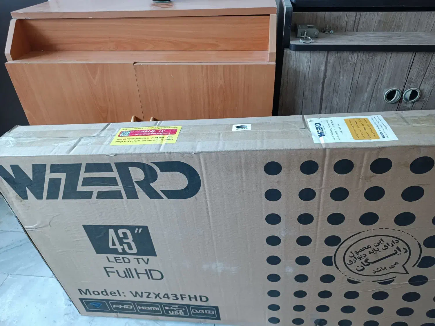 تلویزیون ۴۳ اینچ ویزرد گارانتی دار آکبند|تلویزیون و پروژکتور|ارومیه, |دیوار