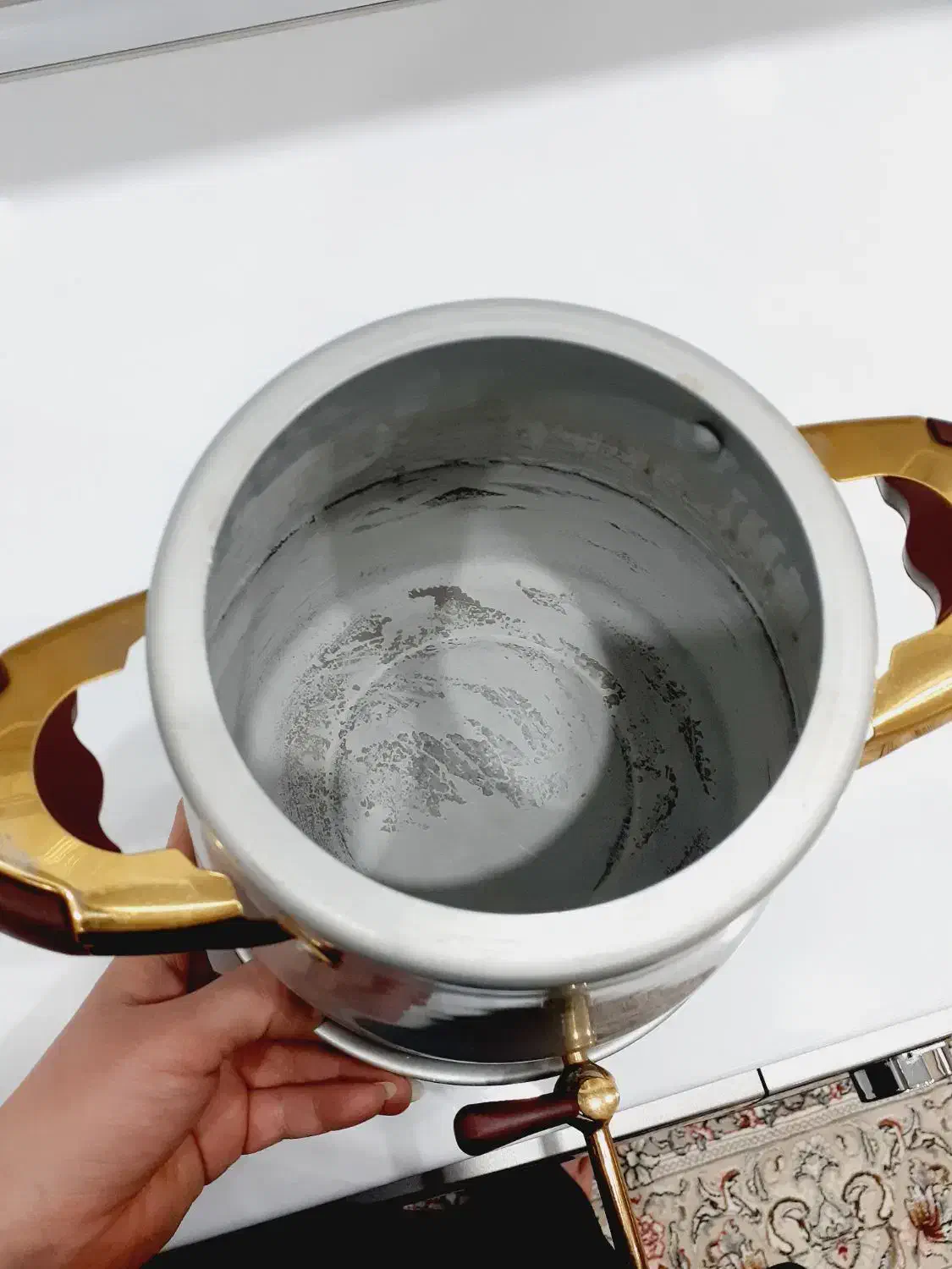 کتری در حد نو|قوری، کتری، قهوهساز دستی|ملکشاهی, |دیوار