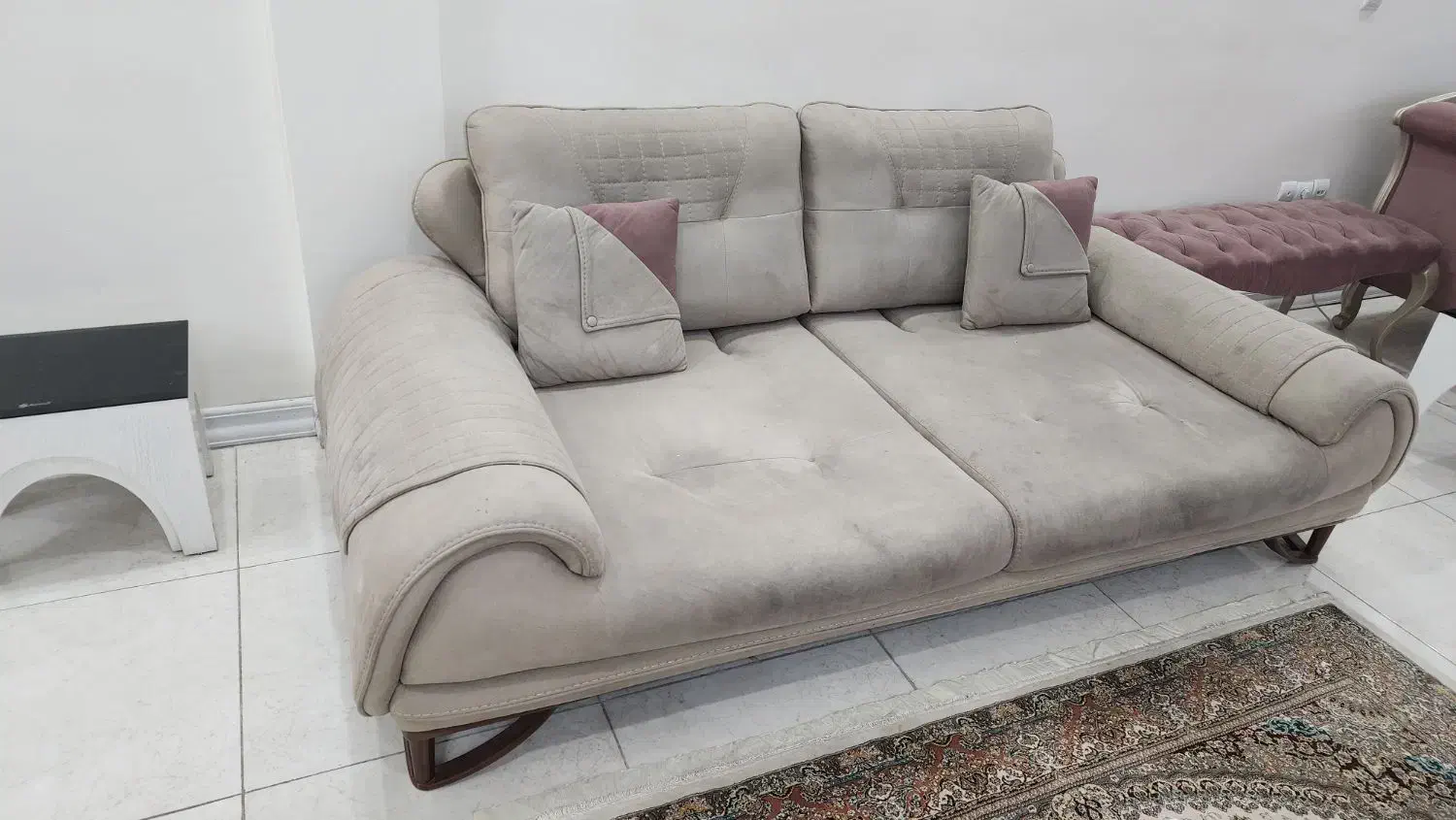 نیم ست کاناپه راحتی و ۲ صندلی|مبلمان خانگی و میز عسلی|کرج, گلشهر|دیوار