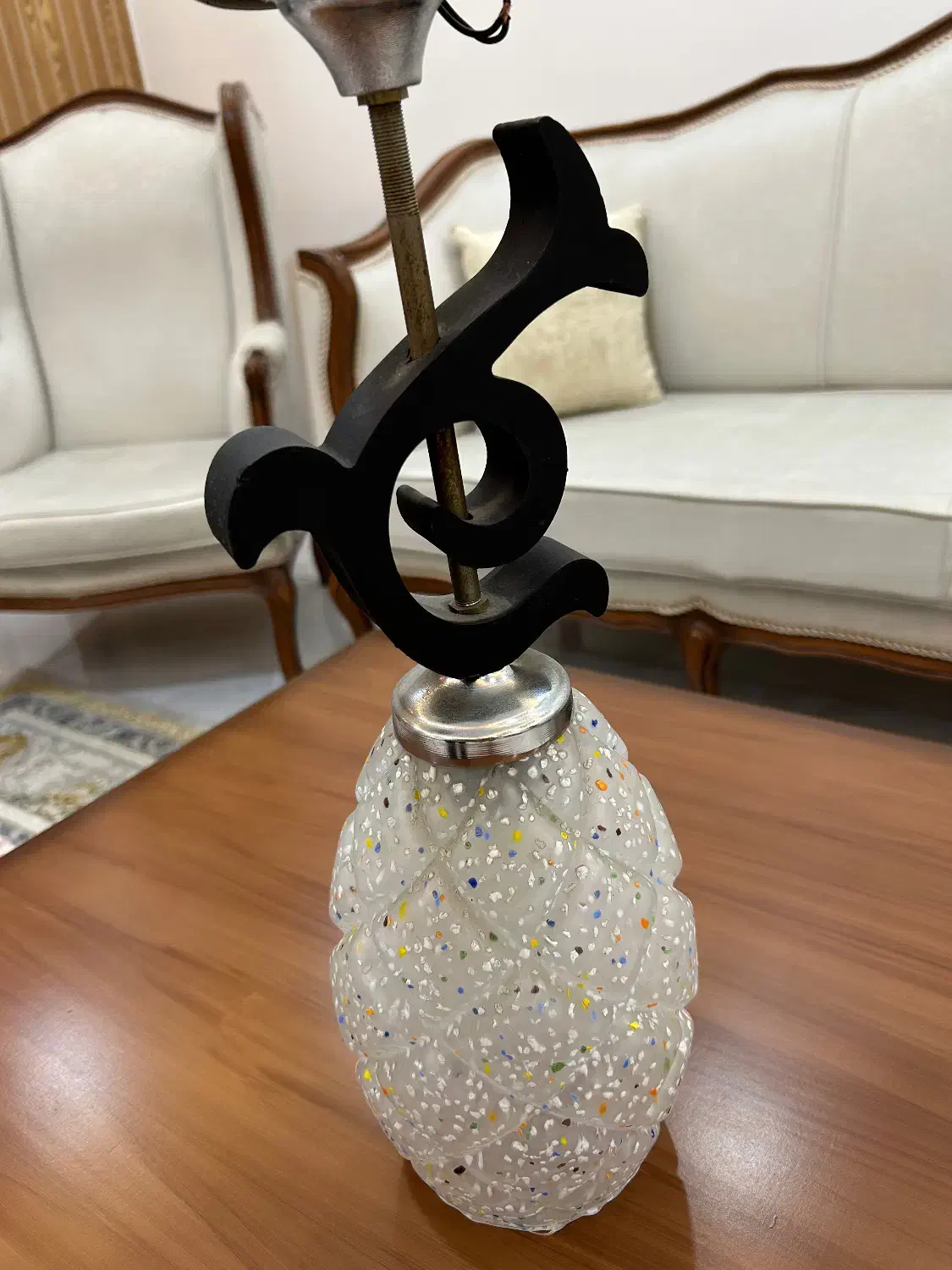 لوستر شیشه ای|لوستر و چراغ آویز|محمدیه-قزوین, |دیوار