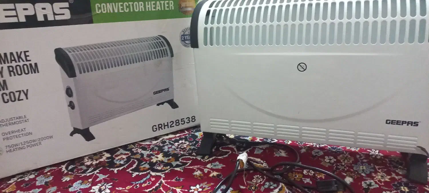 بخاری برقی جی پاس کم مصرف|بخاری، هیتر، شومینه|بروجرد, |دیوار