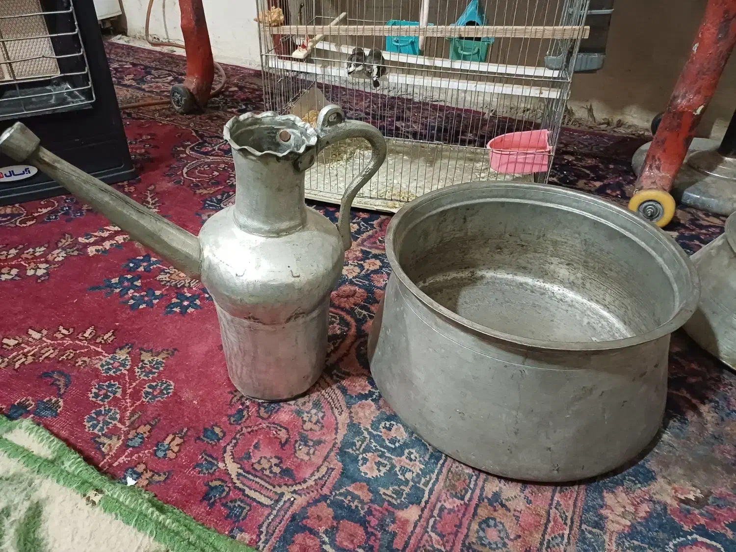 سماورذعالی قدیمی اصل|کلکسیون اشیاء عتیقه|قدس, شهرقدس|دیوار