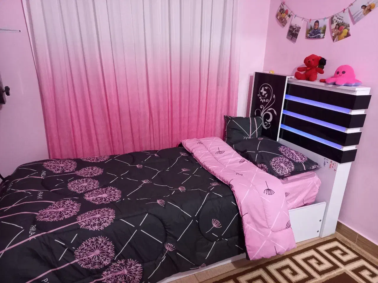 تخت یک‌نفره با تشک|تشک تختخواب|لنگرود, |دیوار