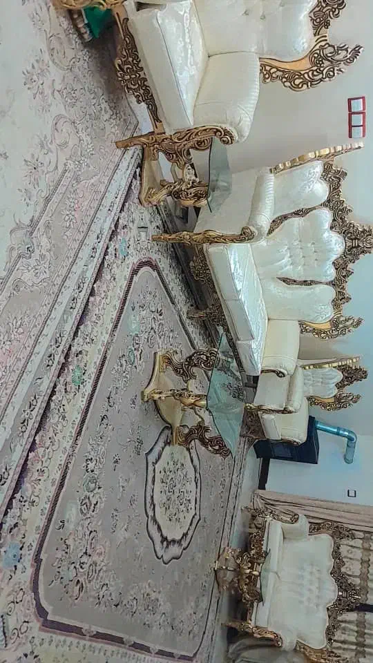 سرویس مبل سلطنتی|مبلمان خانگی و میز عسلی|صدرا-فارس, فاز ۱|دیوار
