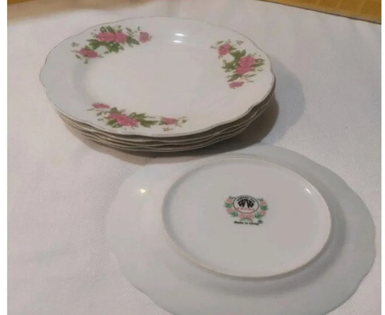 بشقاب گل سرخ|ظروف سرو و پذیرایی|دورود, |دیوار